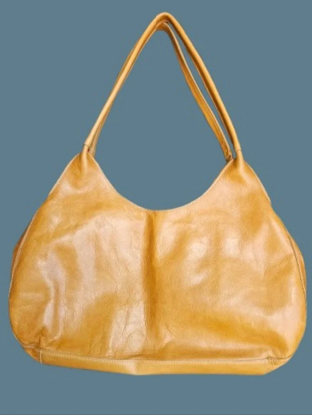 *Toscani Vintage Italian Leather Shoulder Bag Purse